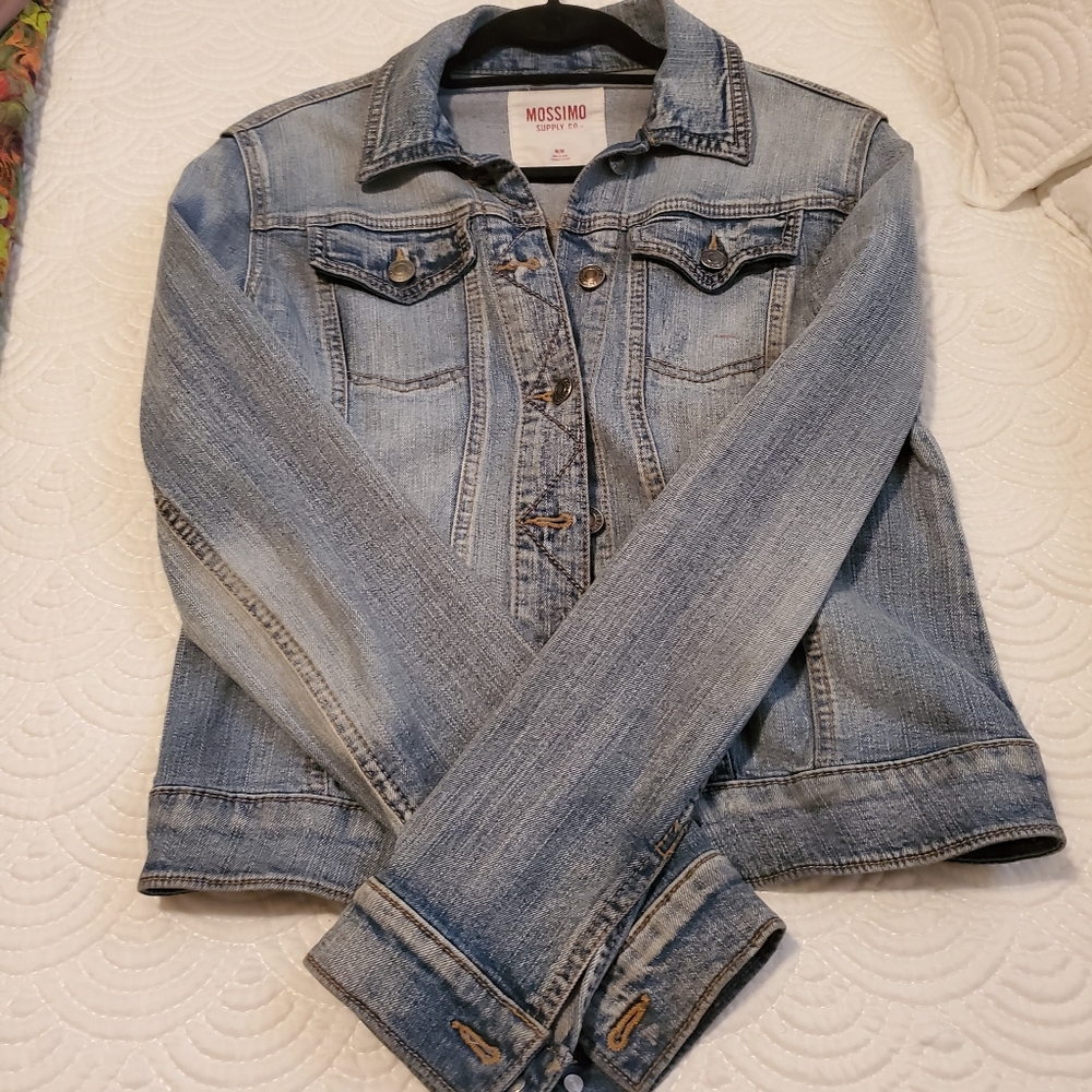 Mossimo Cropped Jean Jacket